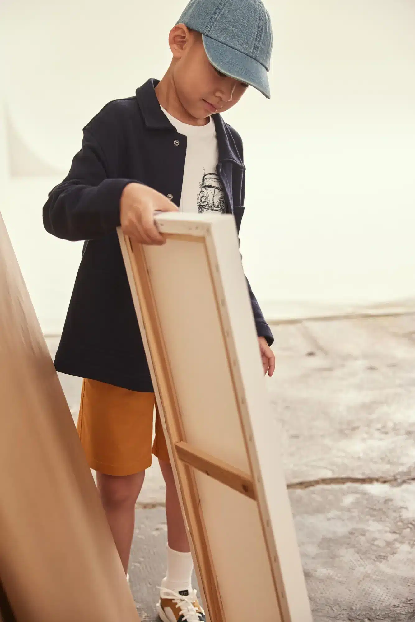 Stylish Boys' Outfits with a Touch of Mandarin Collar - Il Gufo SS24